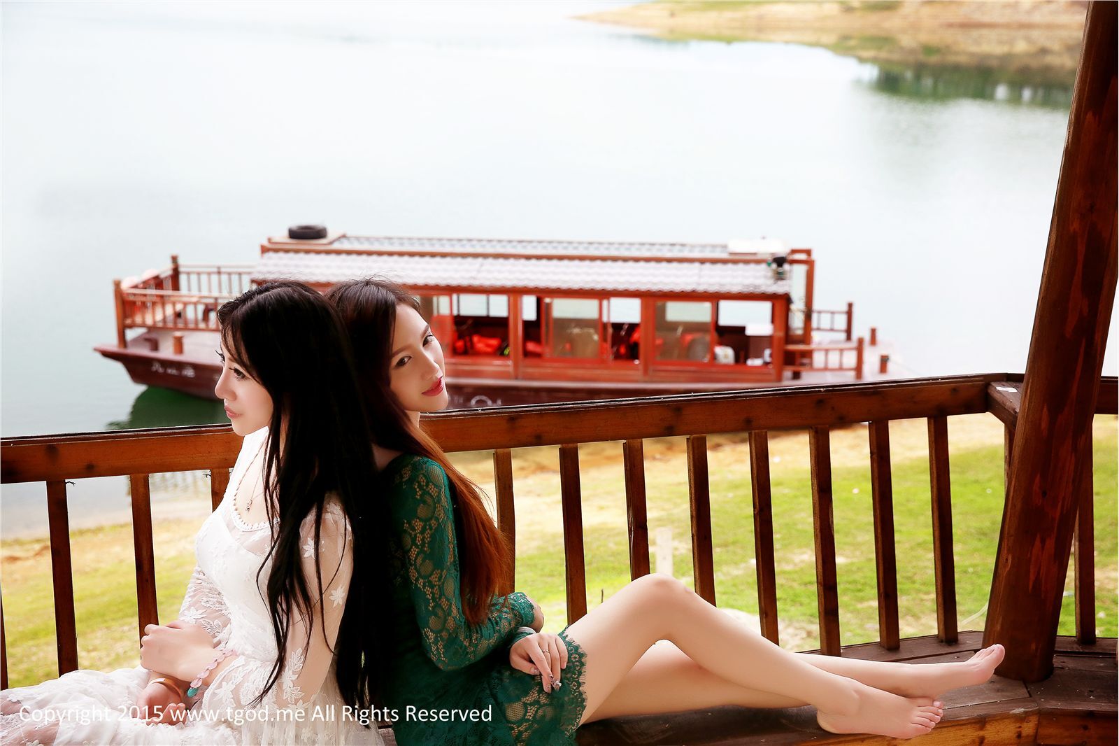 [TGOD推女神]2015.05.08 女神驾到 九江花源谷 青春女神鲁思羽 夏静镜